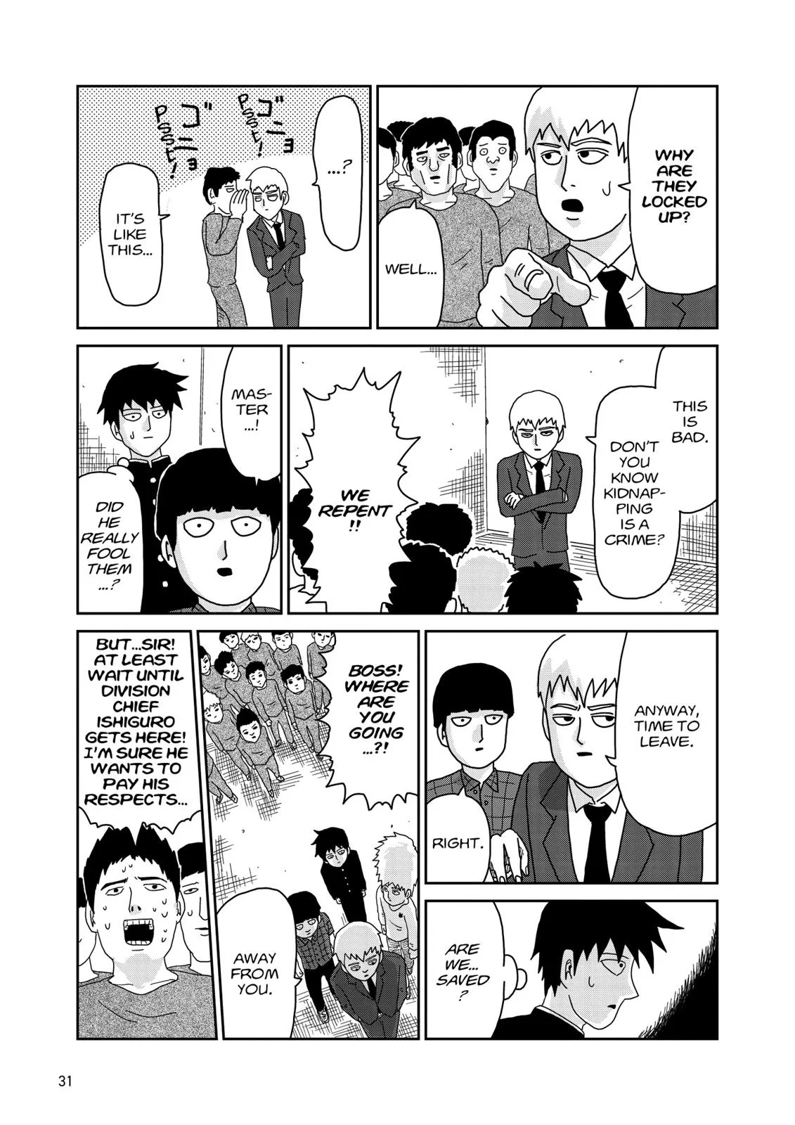 Mob Psycho 100, chapter 45, page 11