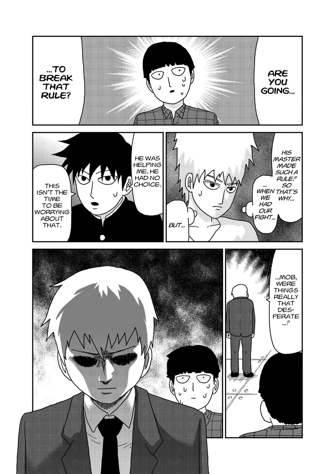 Mob Psycho 100, chapter 45, page 25