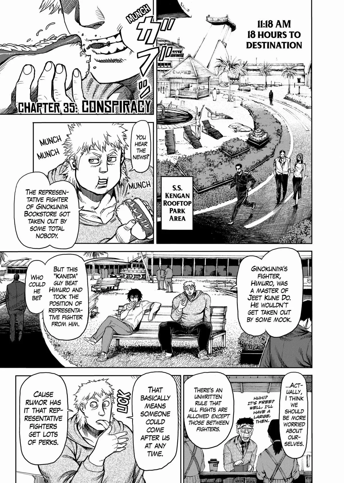 Kengan Ashura, chapter 35, page 1