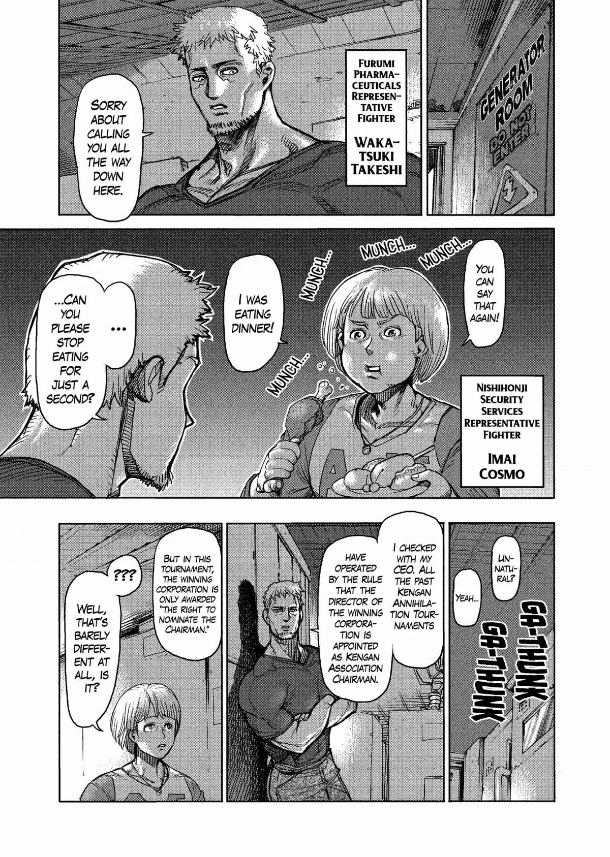 Kengan Ashura, chapter 35, page 15