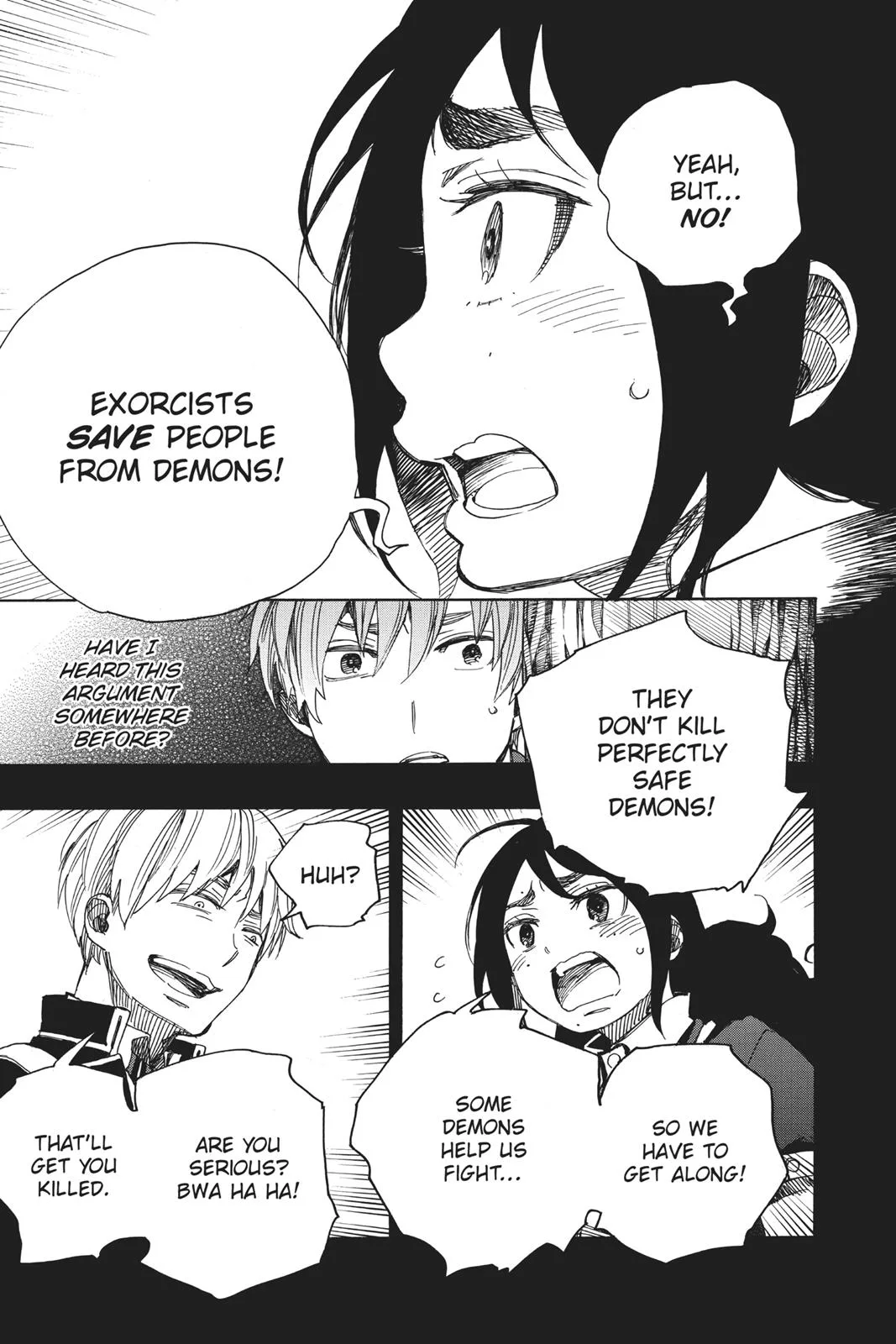 Blue Exorcist, chapter 102, page 33