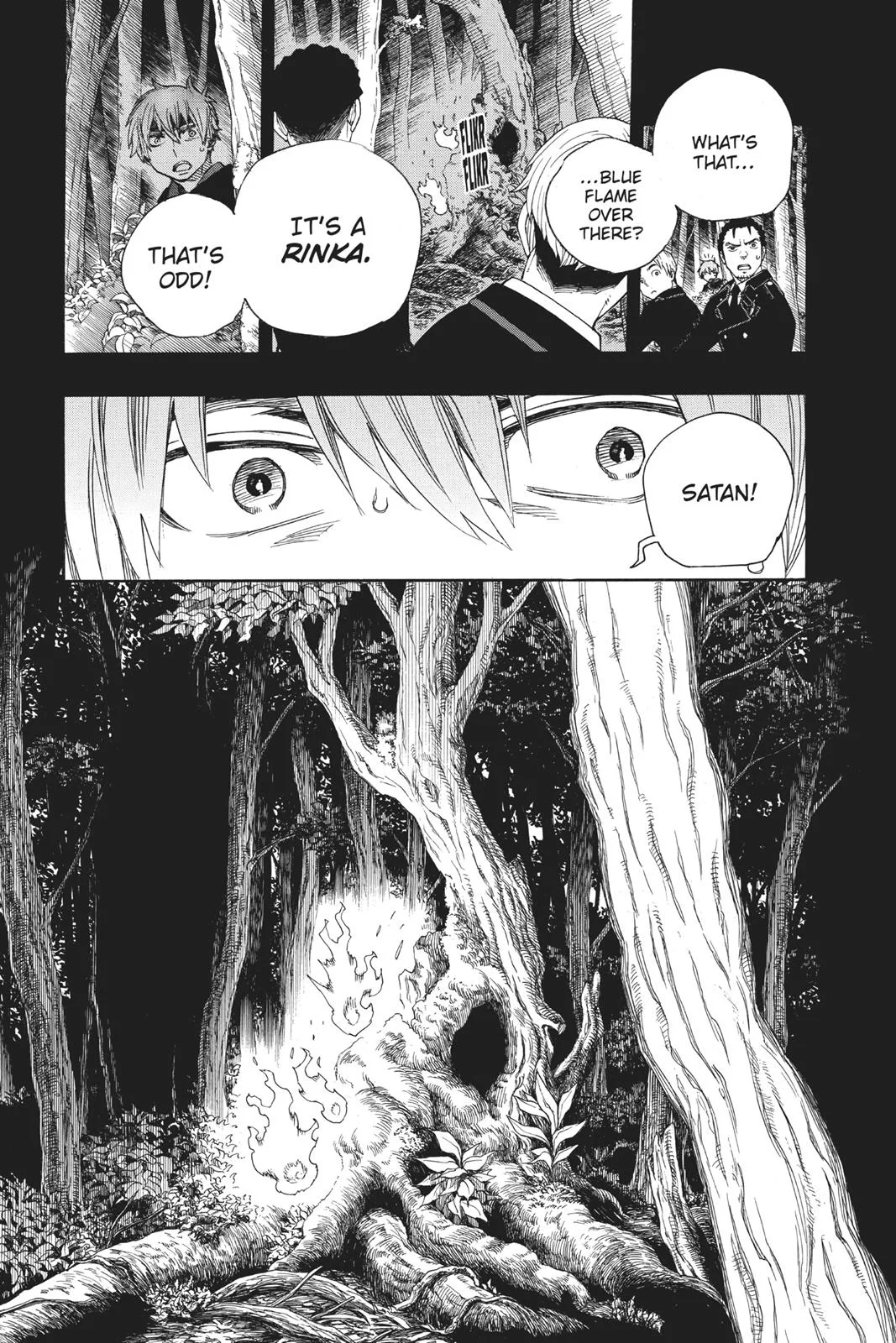 Blue Exorcist, chapter 102, page 35