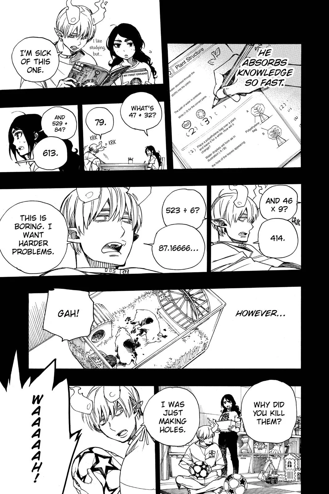 Blue Exorcist, chapter 105, page 21