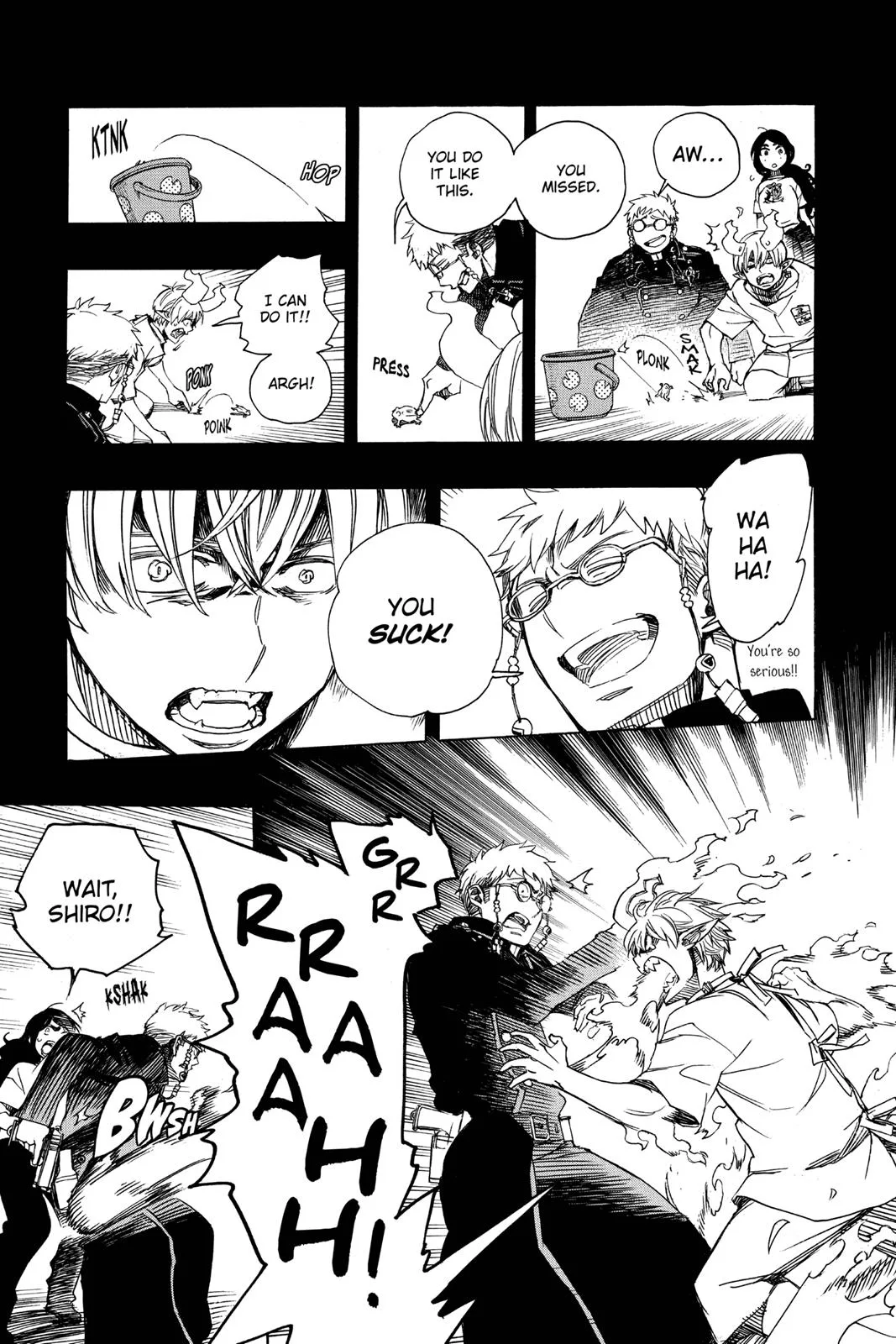 Blue Exorcist, chapter 105, page 27