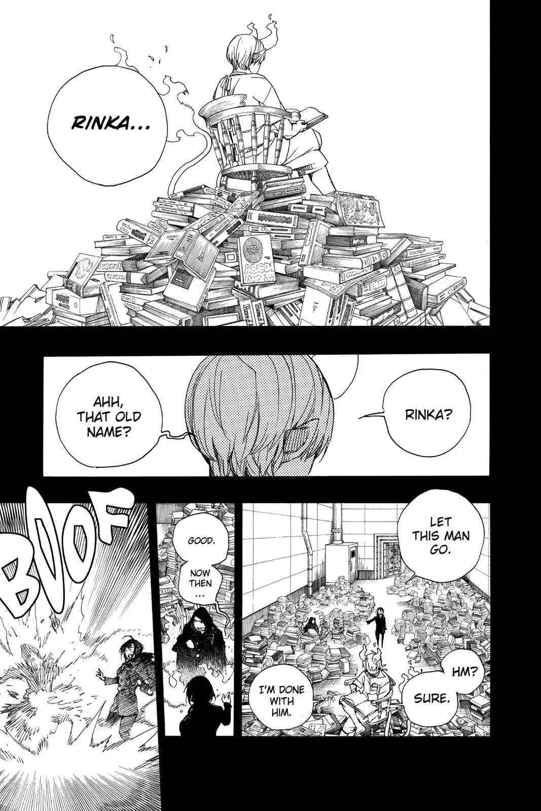 Blue Exorcist, chapter 105, page 33