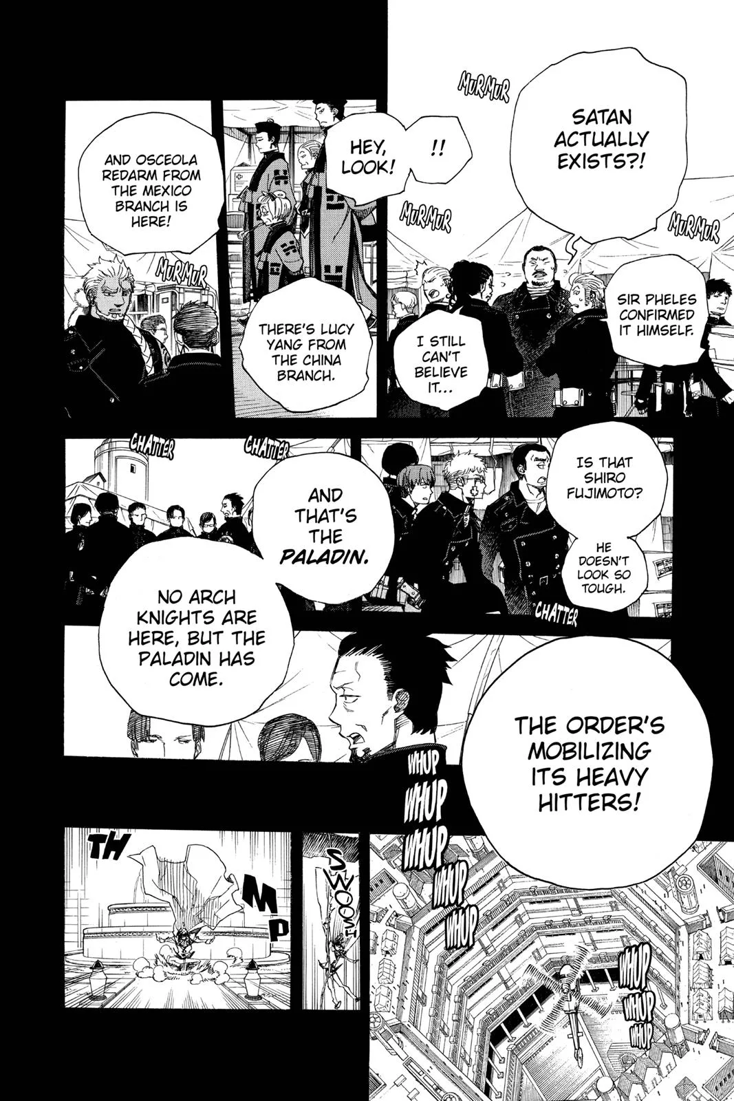 Blue Exorcist, chapter 107, page 12