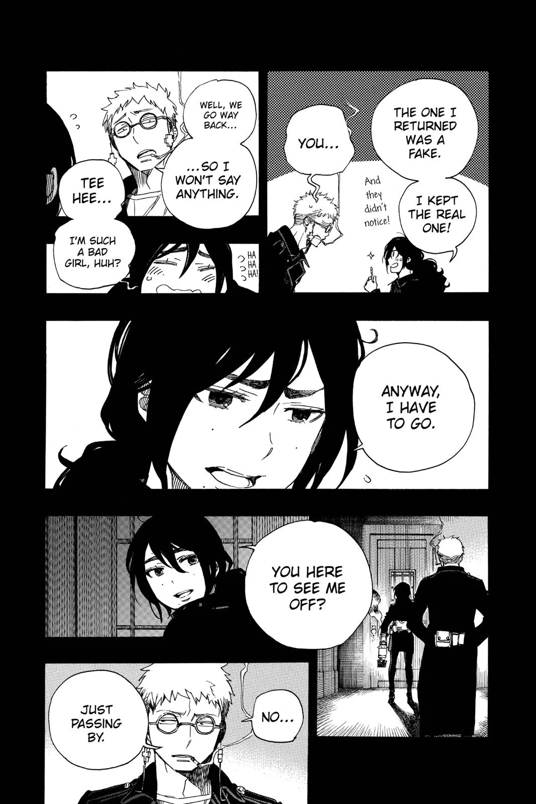 Blue Exorcist, chapter 107, page 21