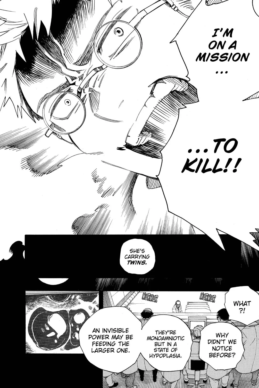 Blue Exorcist, chapter 108, page 34