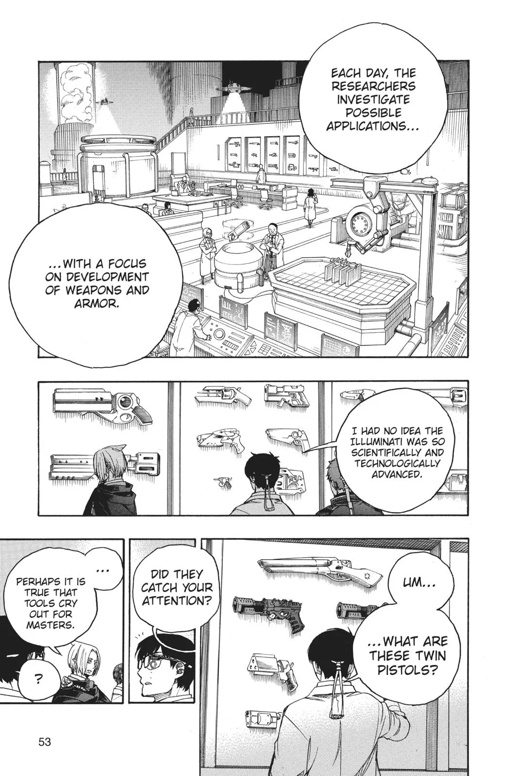 Blue Exorcist, chapter 110, page 11