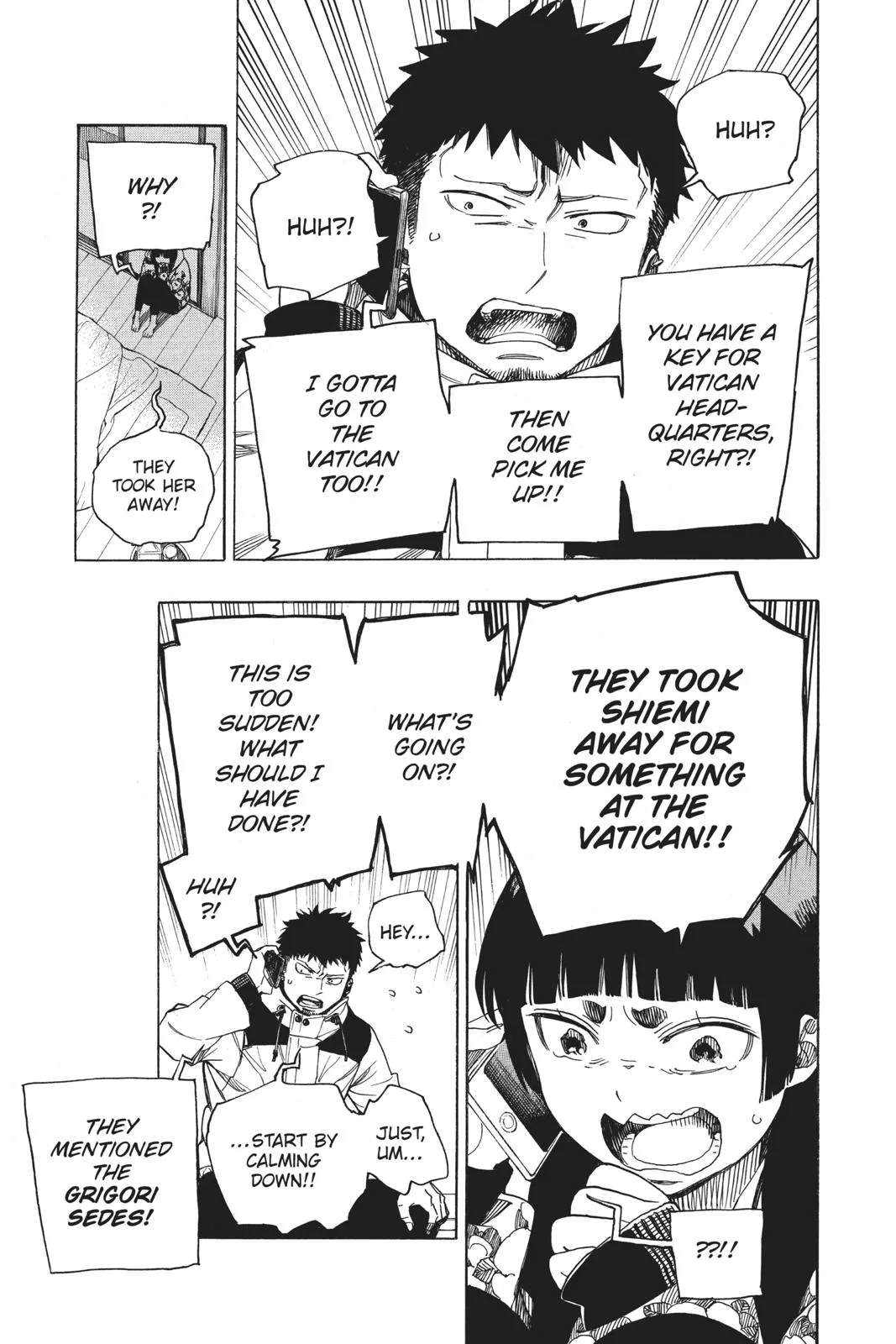 Blue Exorcist, chapter 110, page 21