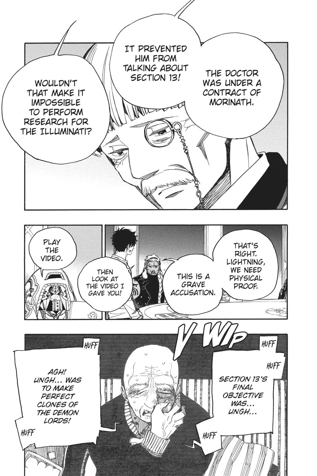 Blue Exorcist, chapter 110, page 27