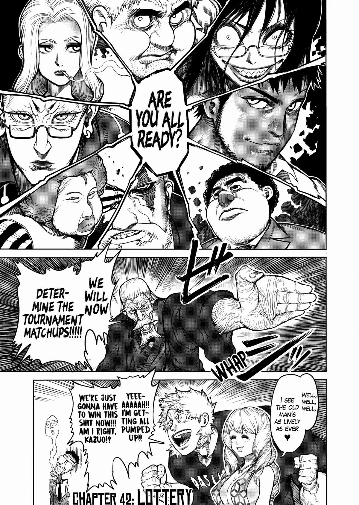 Kengan Ashura, chapter 42, page 1
