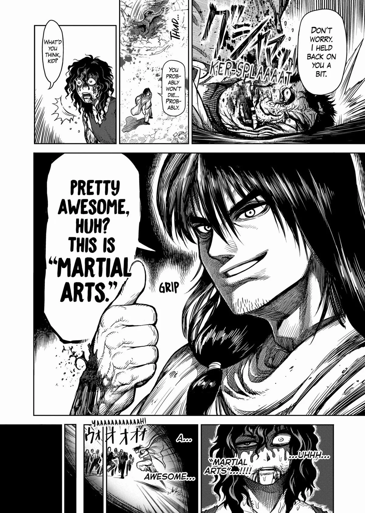 Kengan Ashura, chapter 48.5, page 36
