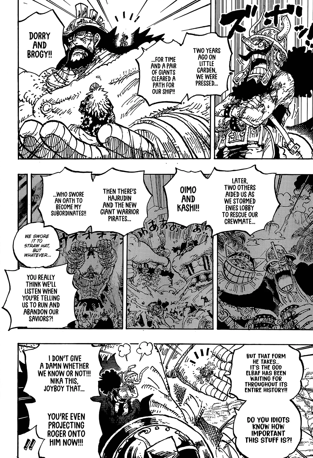 One Piece Manga, chapter 1192, page 9