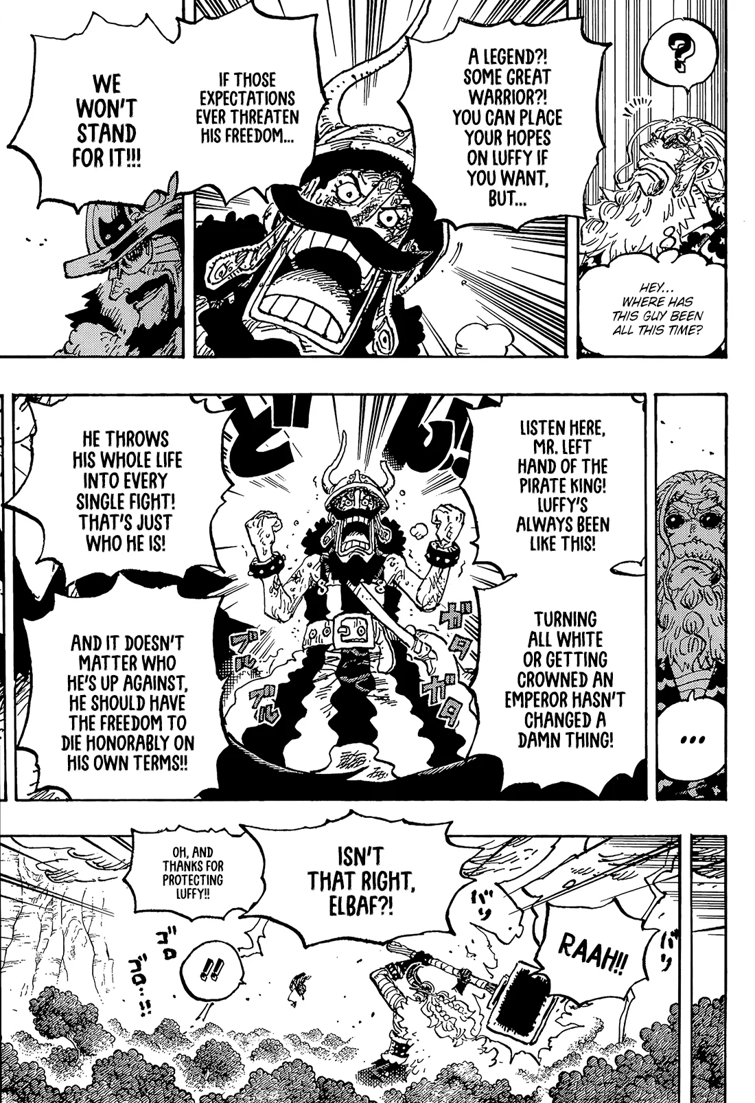 One Piece Manga, chapter 1192, page 10