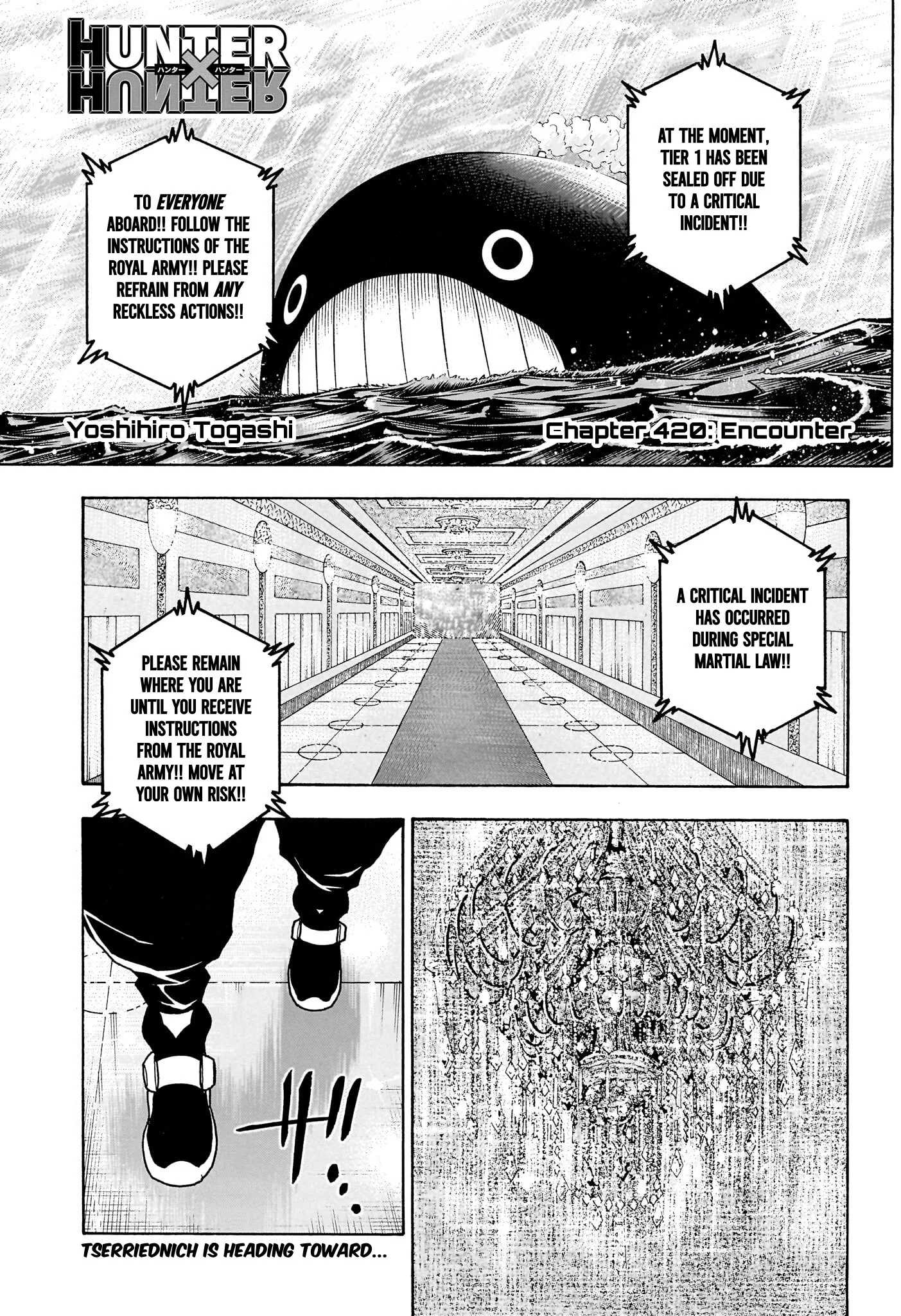 Hunter x Hunter Colored Manga, chapter 420, page 1