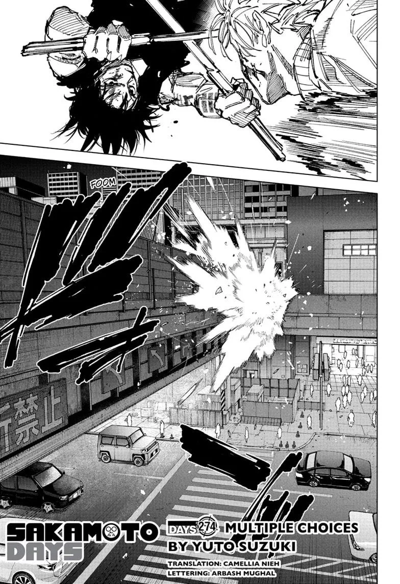 Sakamoto Days Manga Online, chapter 274, page 1