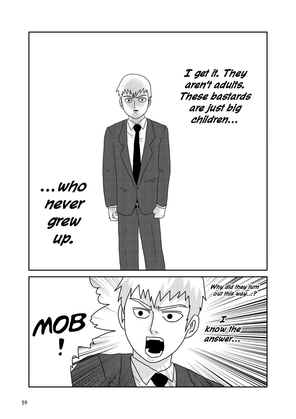Mob Psycho 100, chapter 46, page 7