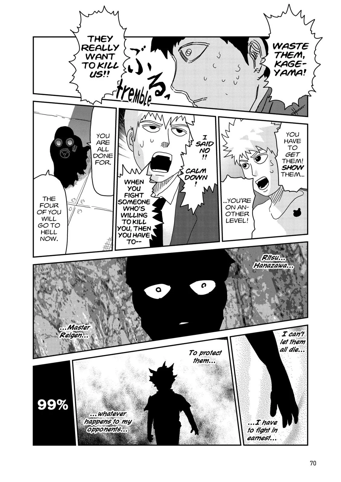 Mob Psycho 100, chapter 46, page 17