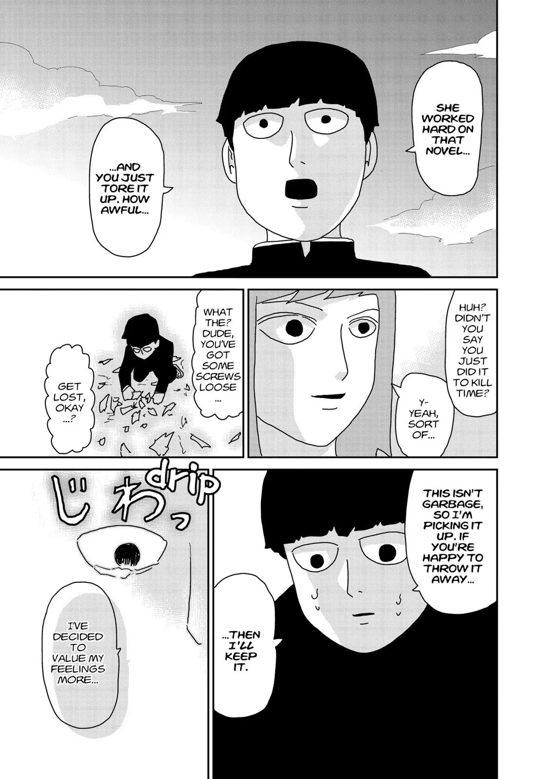 Mob Psycho 100, chapter 52, page 15