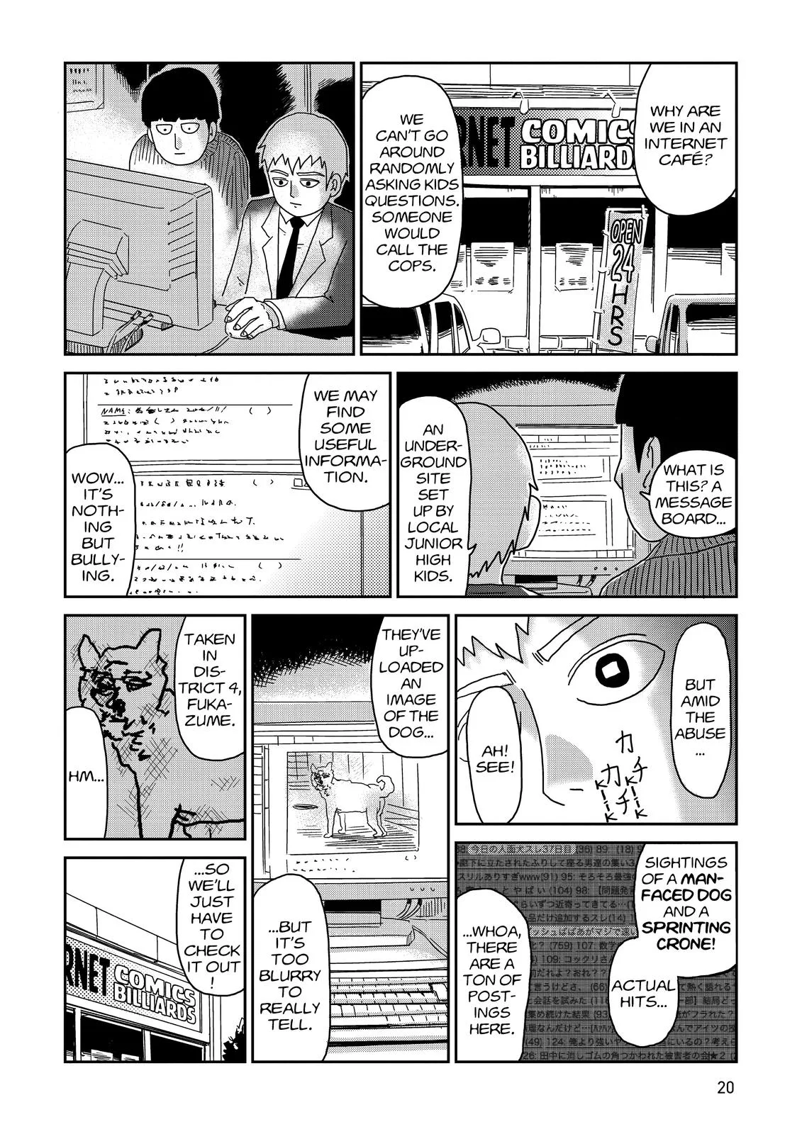 Mob Psycho 100, chapter 54, page 2