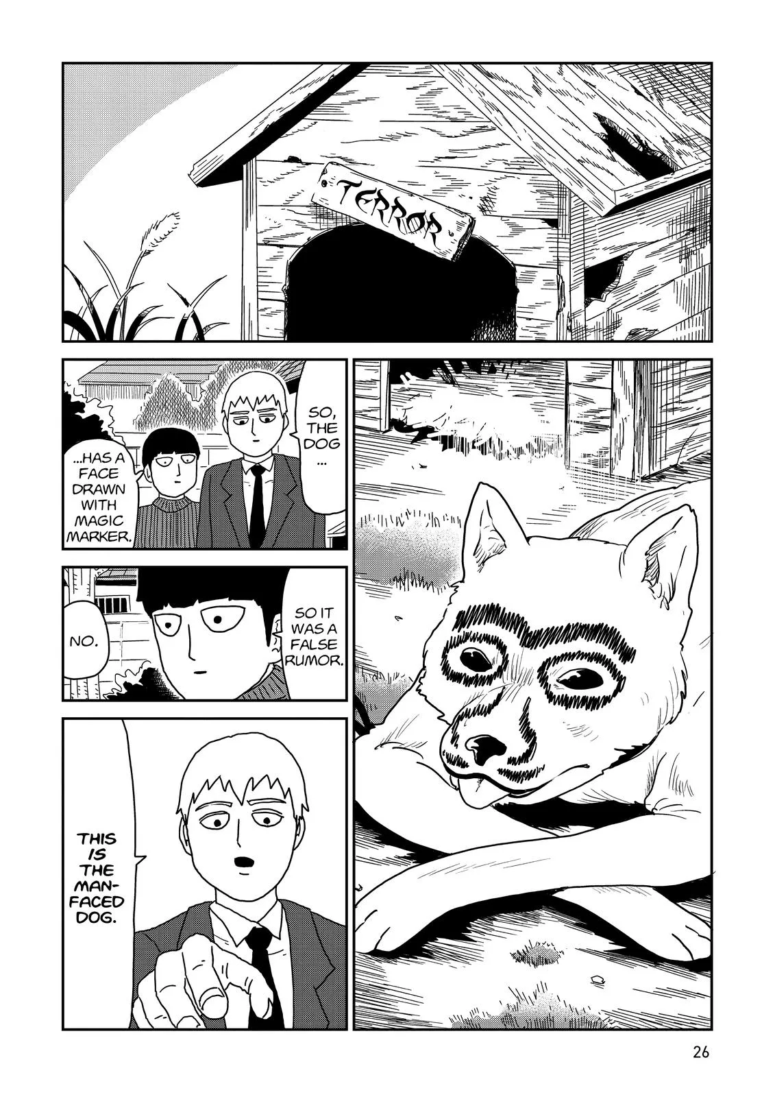 Mob Psycho 100, chapter 54, page 8