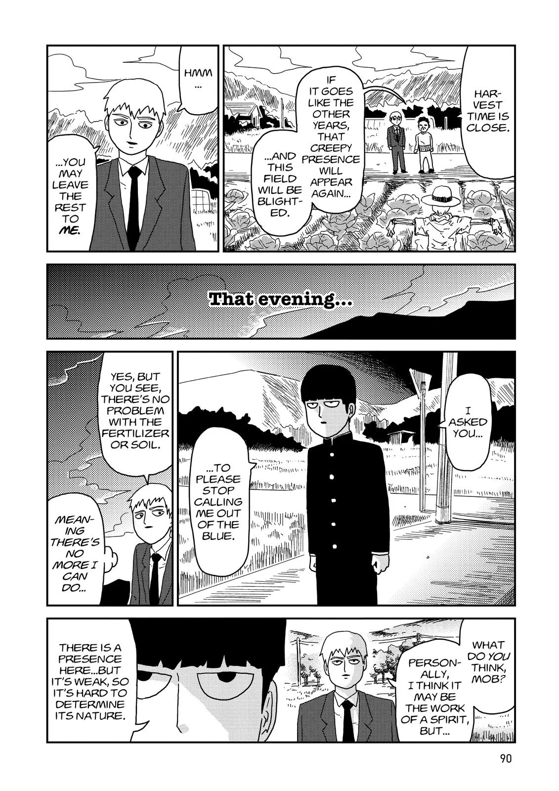 Mob Psycho 100, chapter 57, page 4