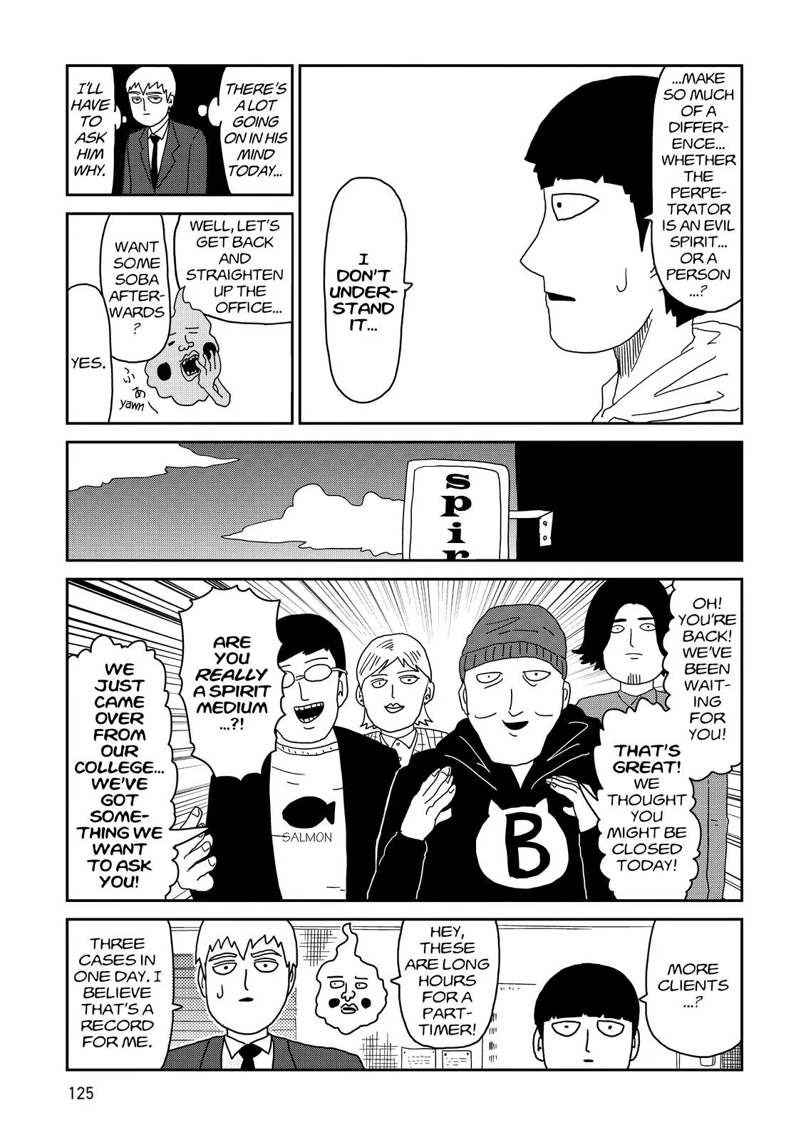 Mob Psycho 100, chapter 58, page 17