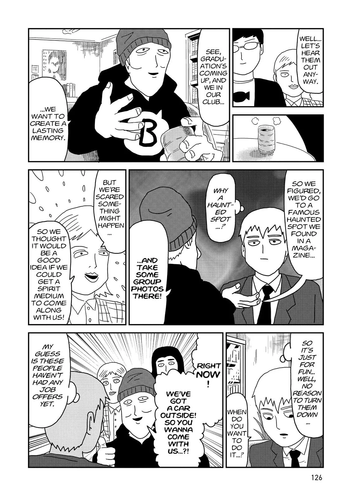 Mob Psycho 100, chapter 58, page 18