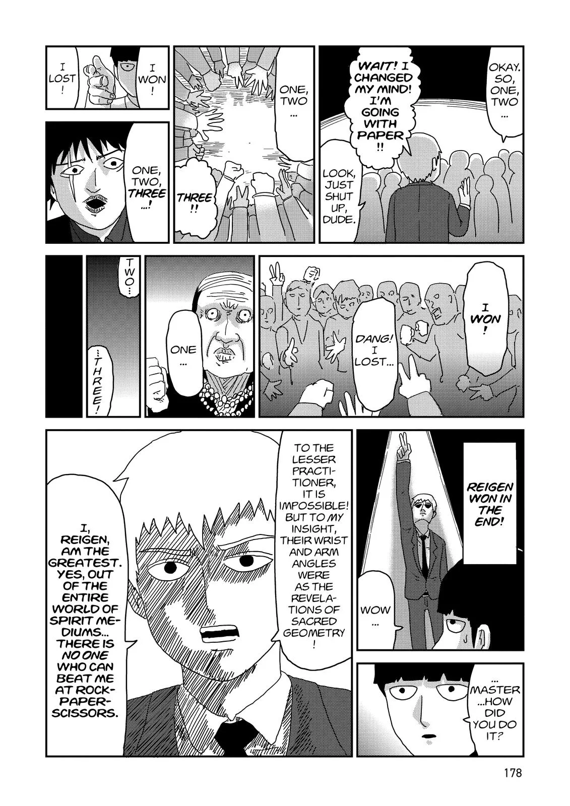 Mob Psycho 100, chapter 60, page 8
