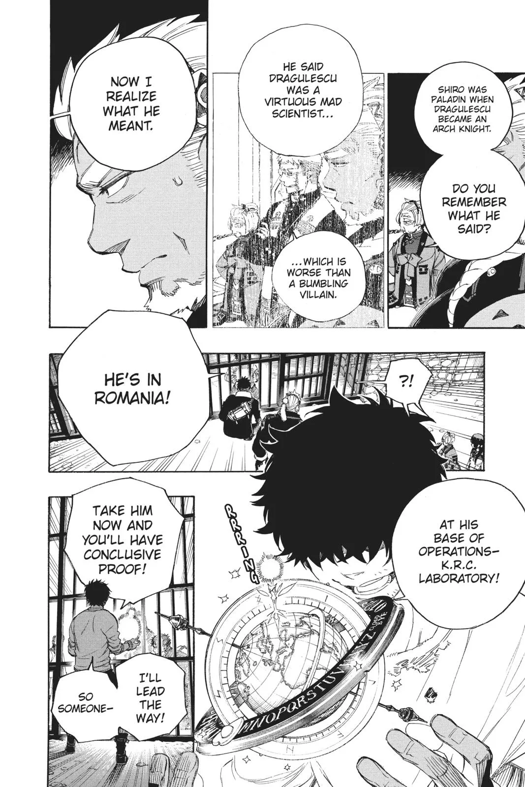 Blue Exorcist, chapter 111, page 32