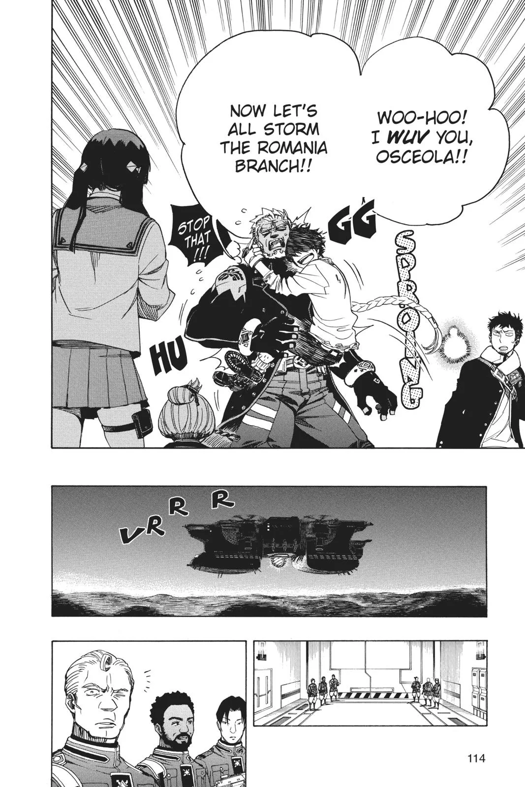 Blue Exorcist, chapter 111, page 34