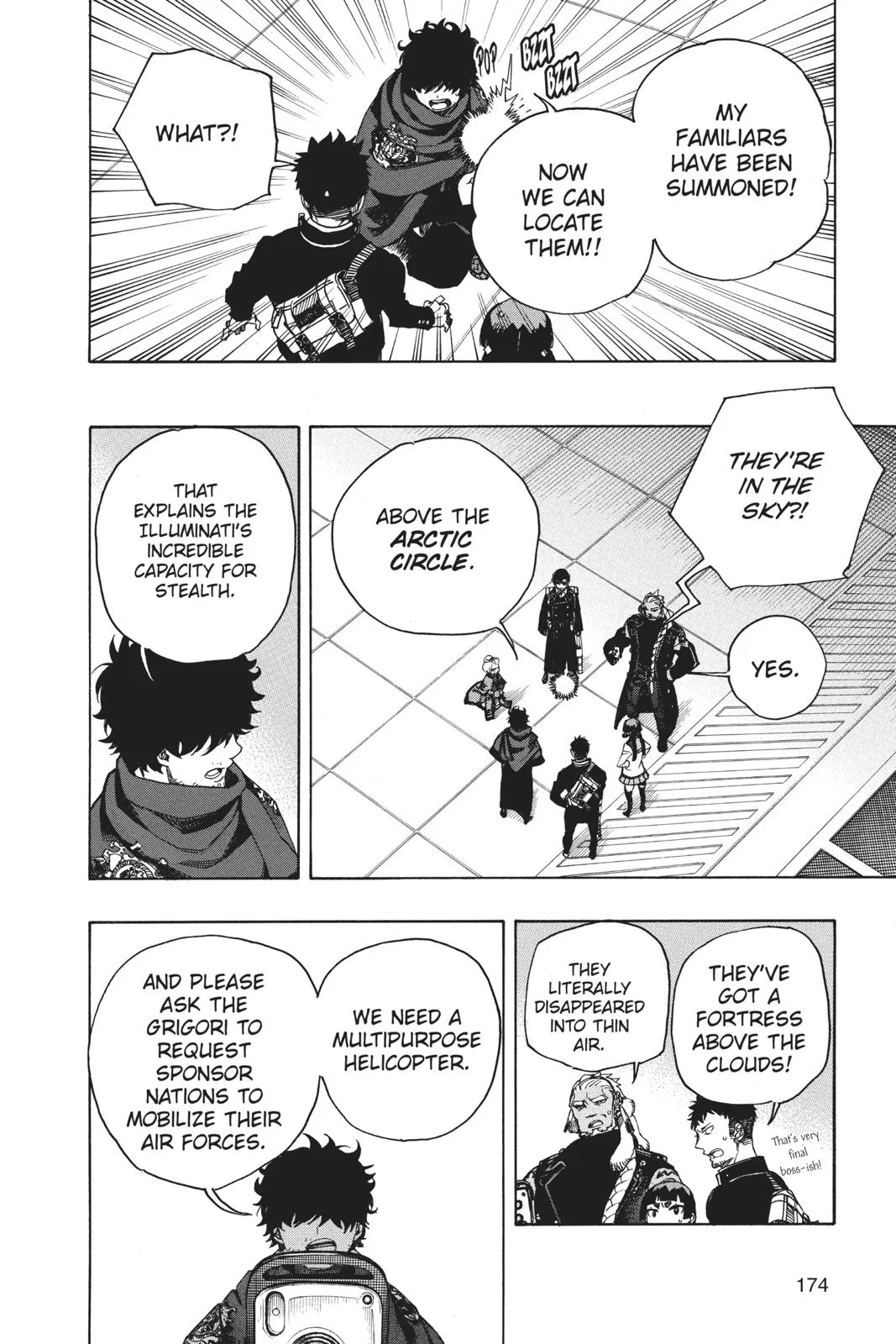 Blue Exorcist, chapter 113, page 21