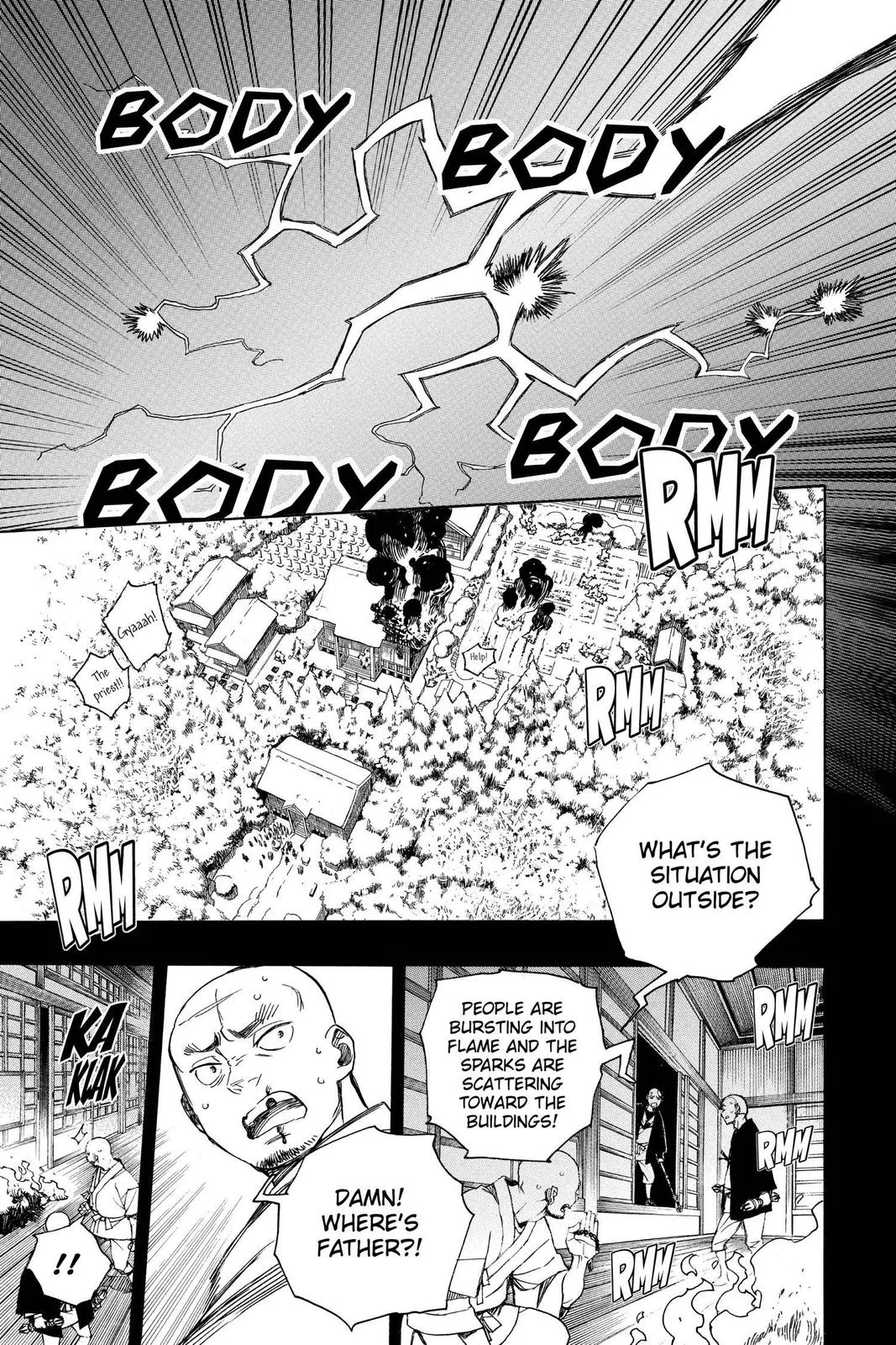 Blue Exorcist, chapter 115, page 22