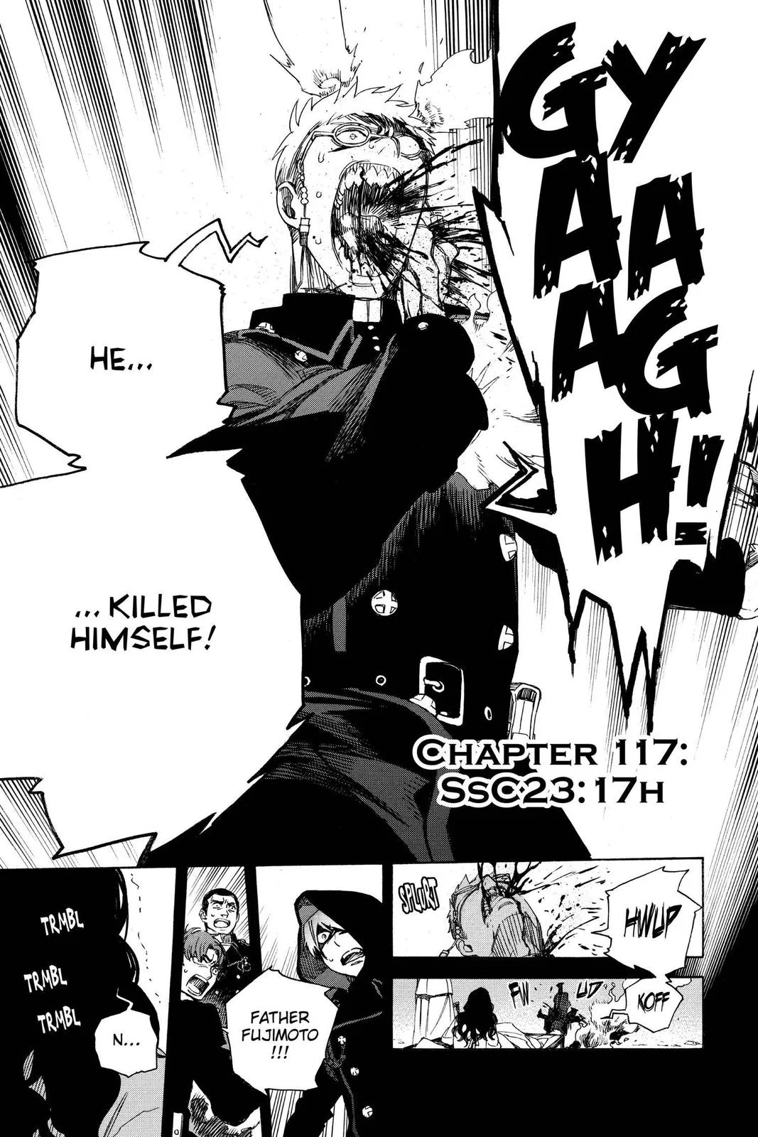 Blue Exorcist, chapter 117, page 1