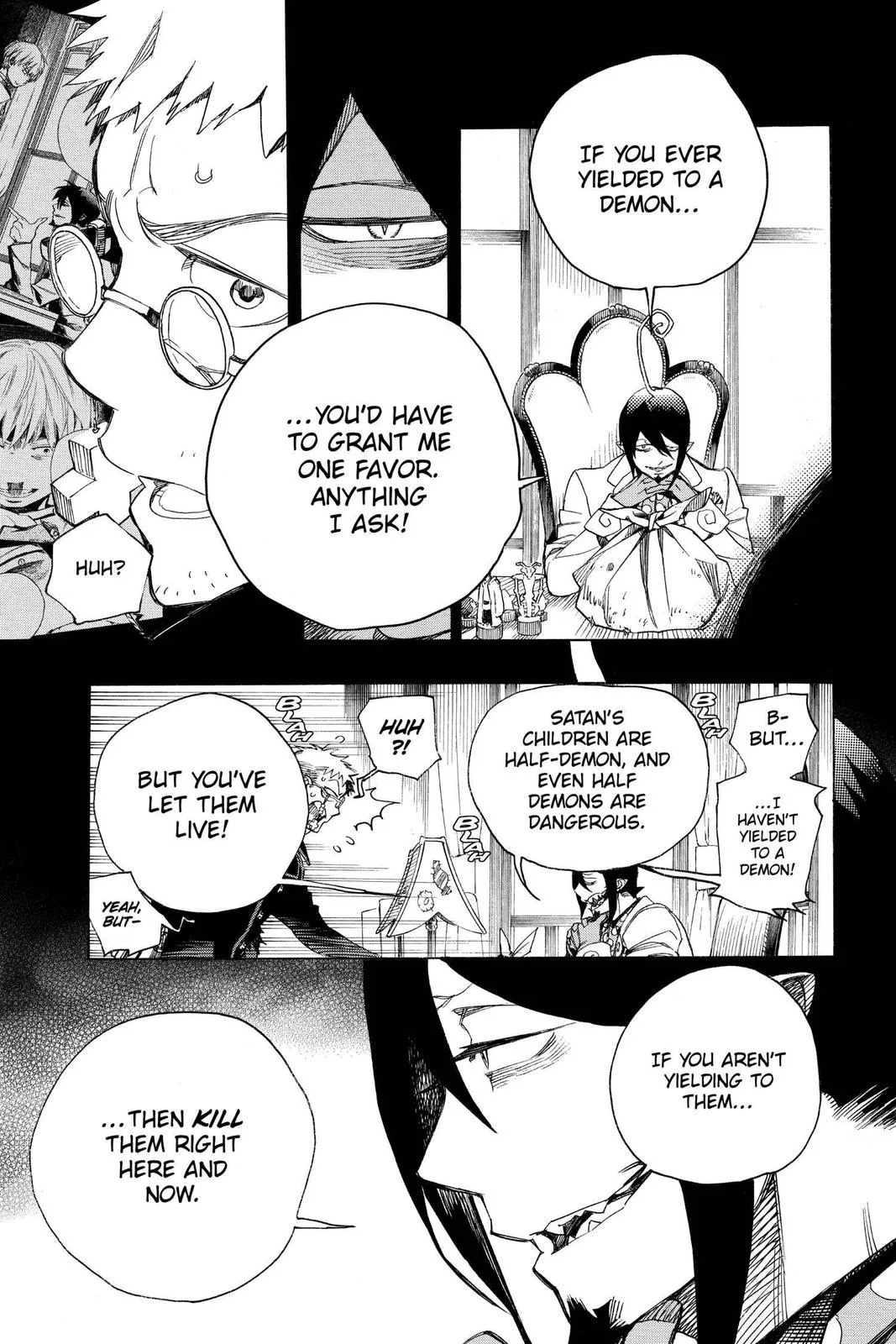 Blue Exorcist, chapter 119, page 19