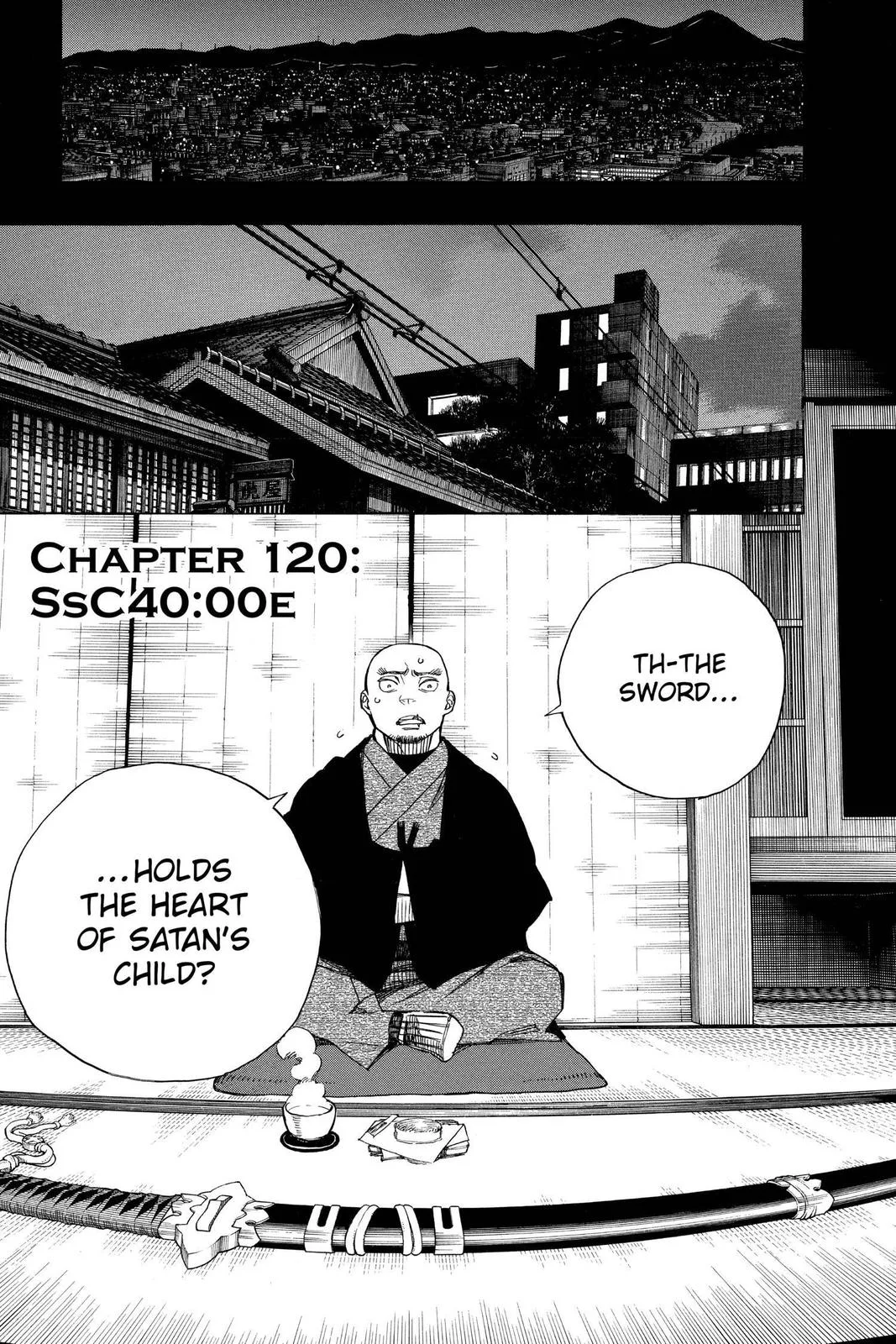 Blue Exorcist, chapter 120, page 1