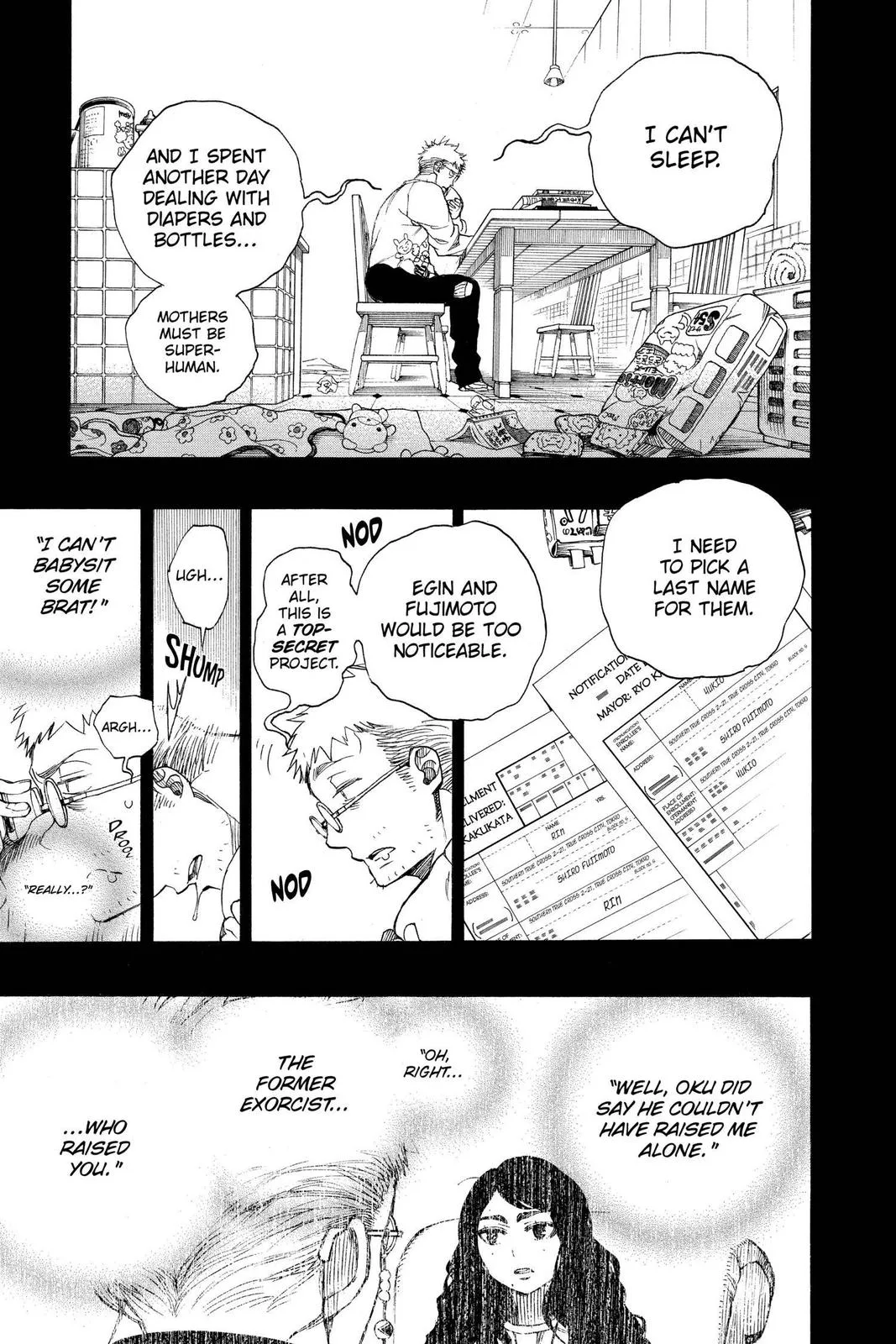 Blue Exorcist, chapter 120, page 7