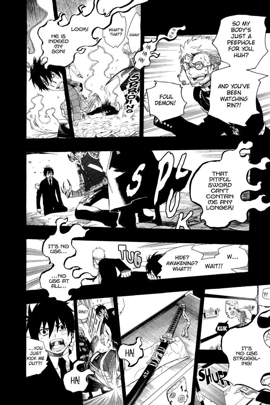 Blue Exorcist, chapter 120, page 18