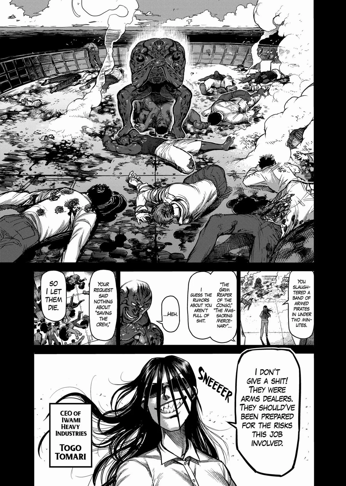 Kengan Ashura, chapter 69, page 11
