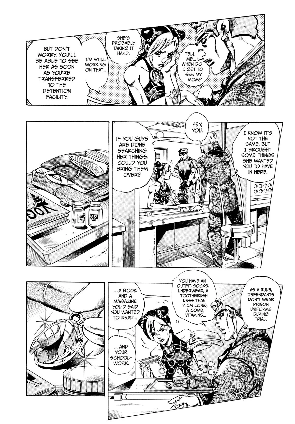 JoJo's Bizarre Adventure - Part 6 - Stone Ocean, chapter 1, page 17