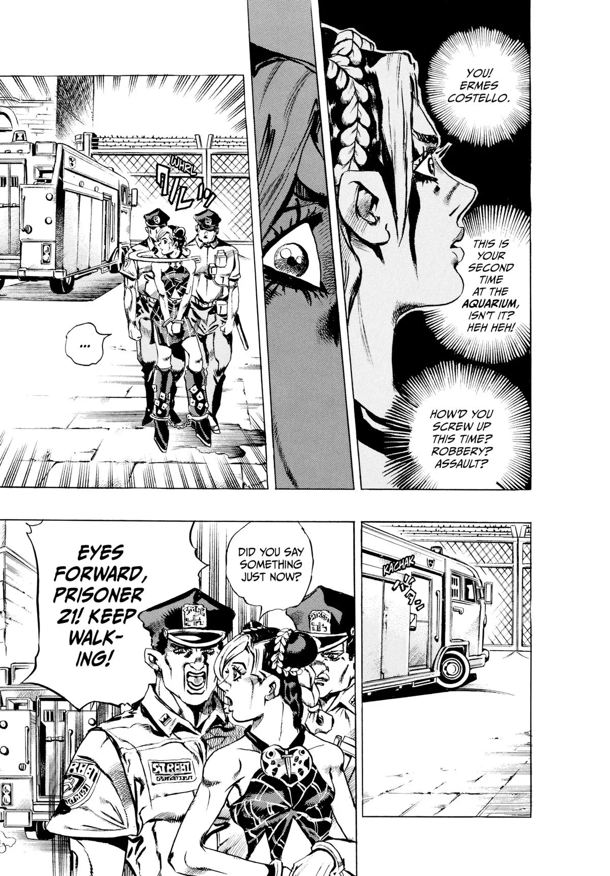 JoJo's Bizarre Adventure - Part 6 - Stone Ocean, chapter 1, page 32