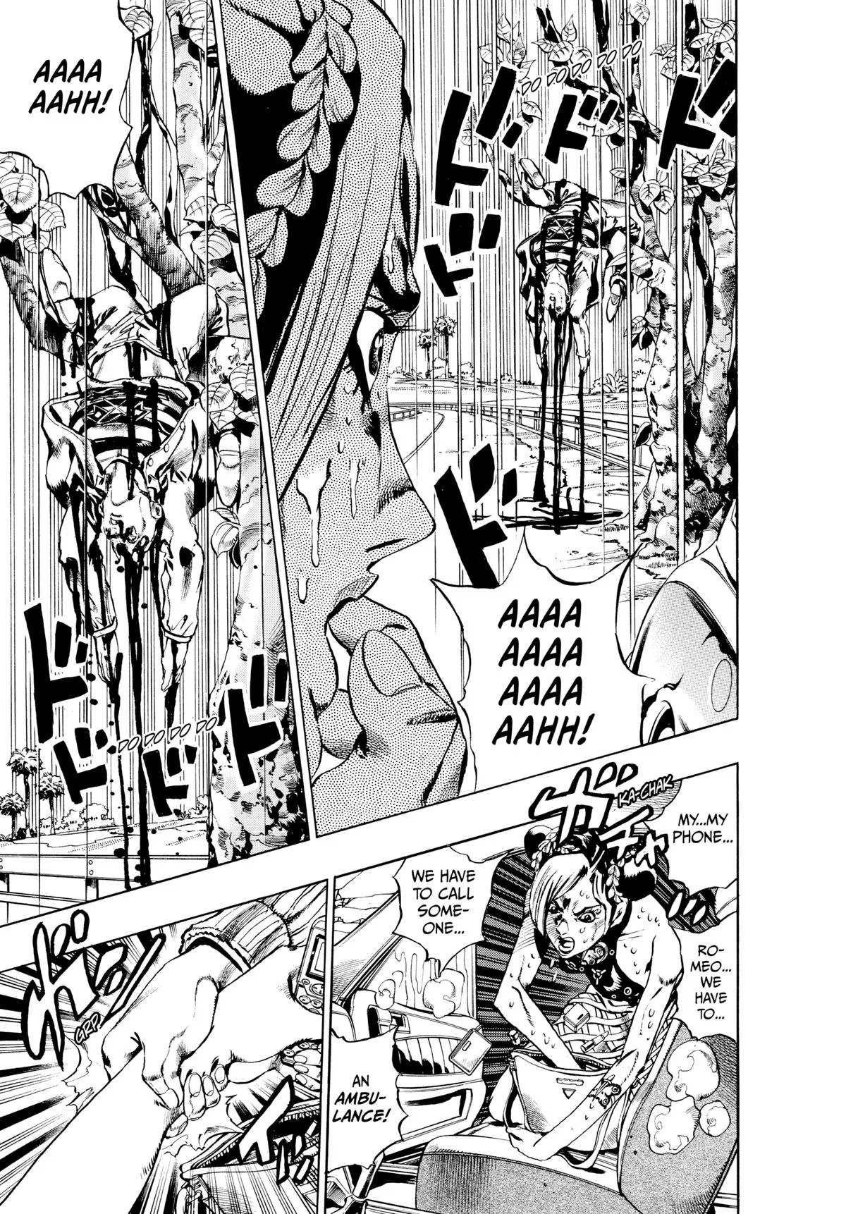 JoJo's Bizarre Adventure - Part 6 - Stone Ocean, chapter 2, page 8