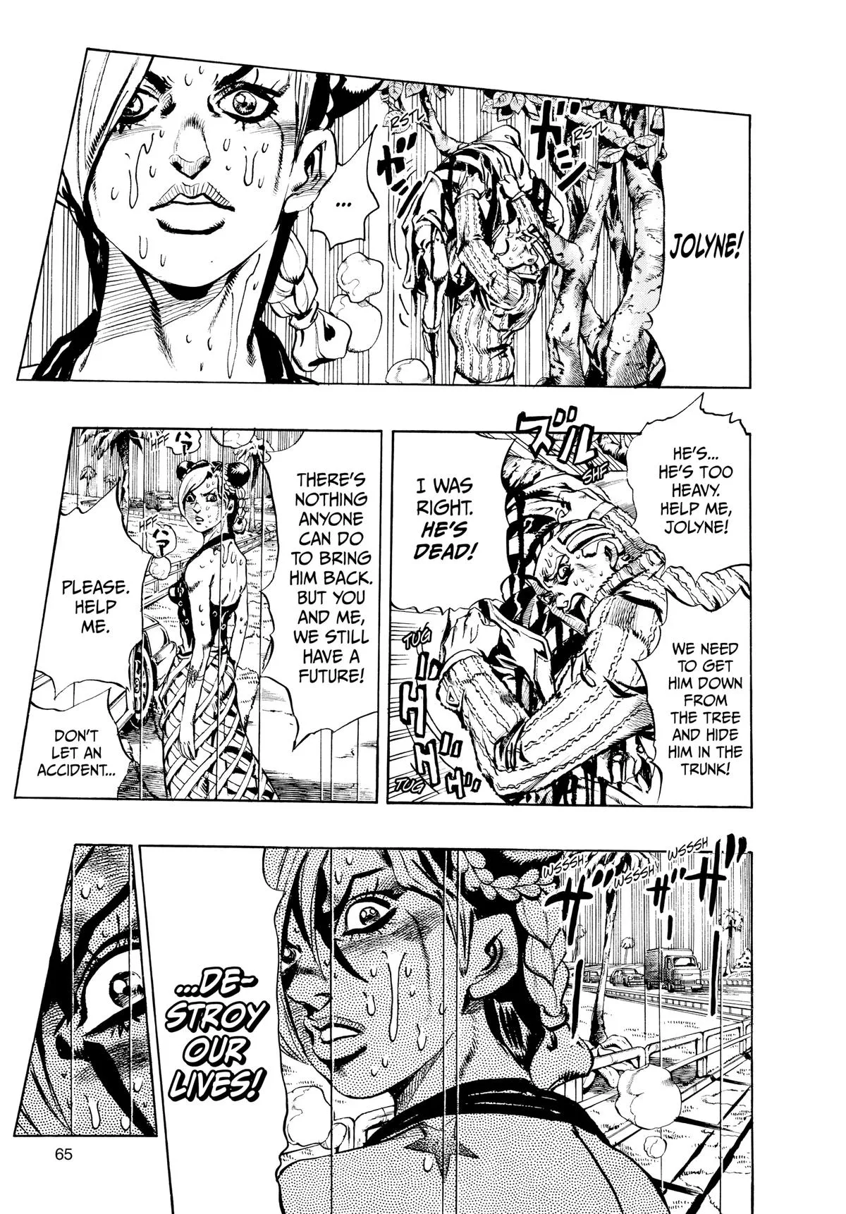 JoJo's Bizarre Adventure - Part 6 - Stone Ocean, chapter 2, page 12