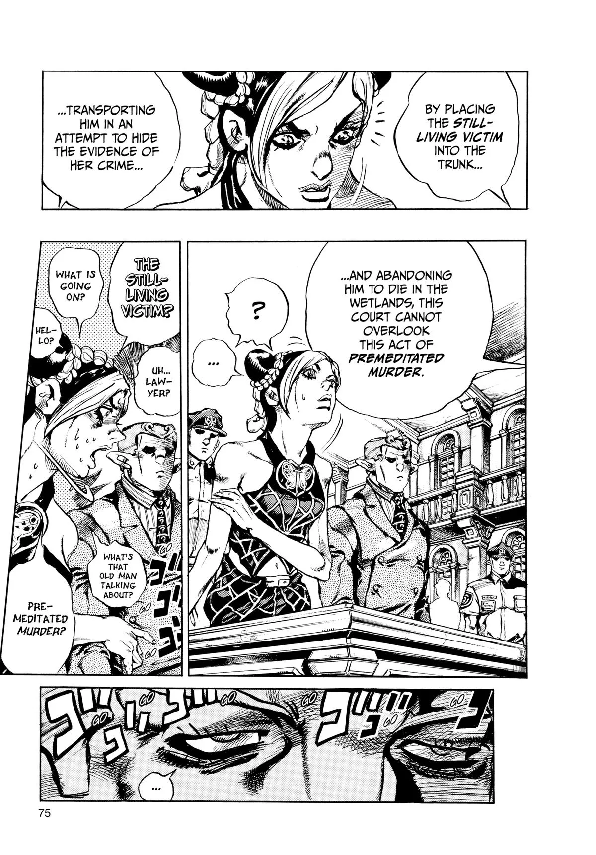JoJo's Bizarre Adventure - Part 6 - Stone Ocean, chapter 2, page 22