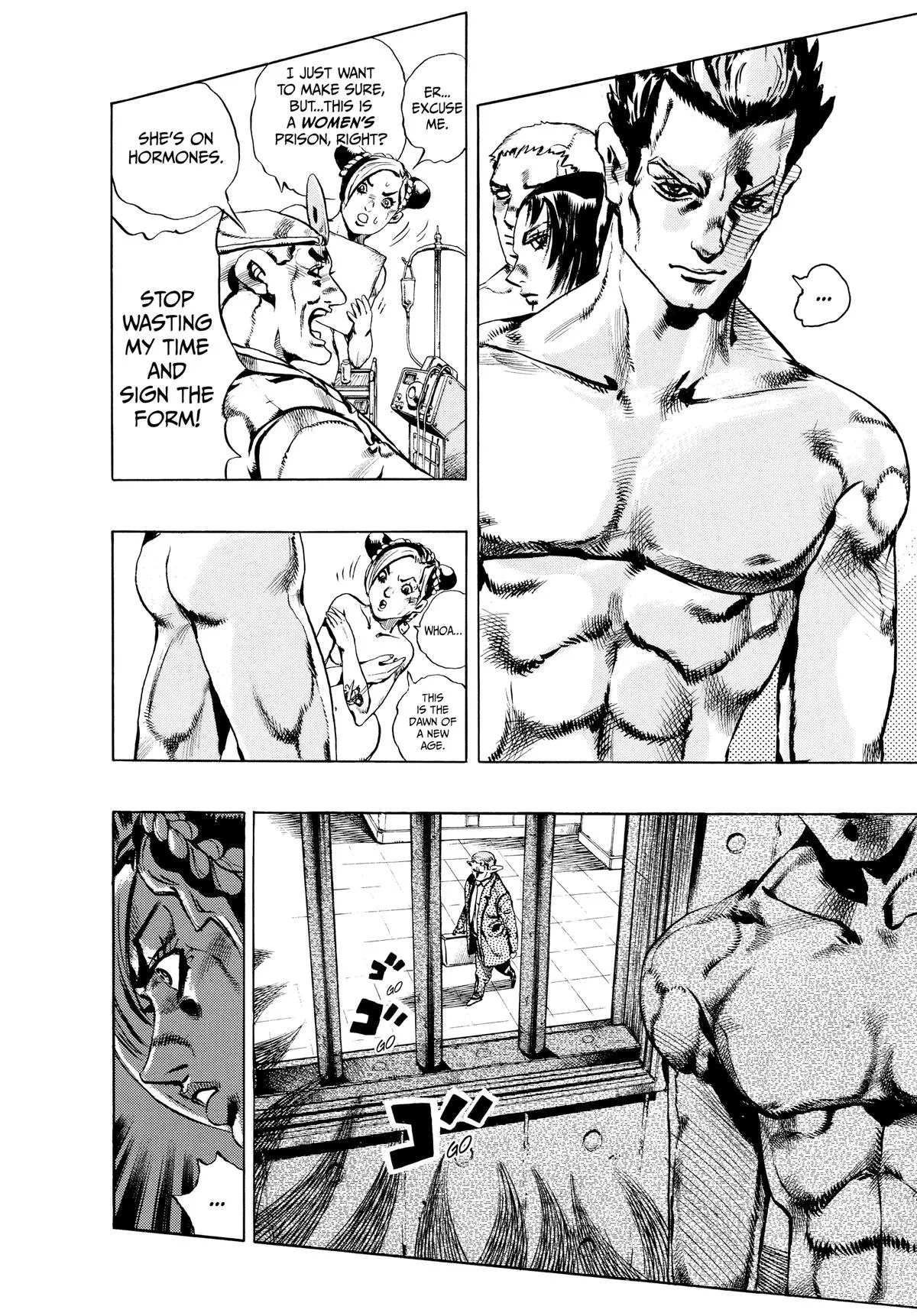 JoJo's Bizarre Adventure - Part 6 - Stone Ocean, chapter 3, page 9