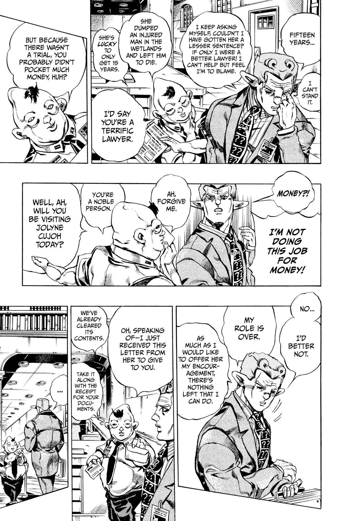 JoJo's Bizarre Adventure - Part 6 - Stone Ocean, chapter 3, page 12