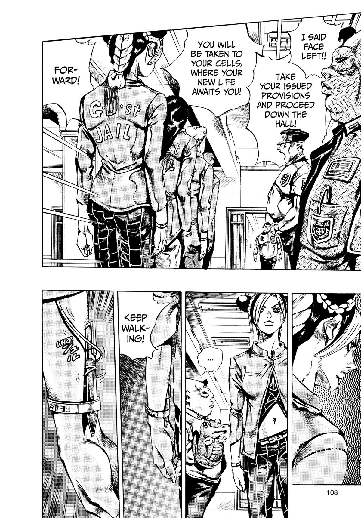 JoJo's Bizarre Adventure - Part 6 - Stone Ocean, chapter 4, page 8