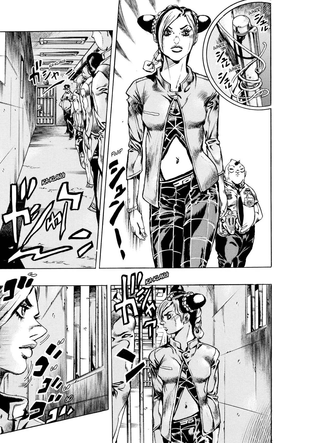 JoJo's Bizarre Adventure - Part 6 - Stone Ocean, chapter 4, page 9