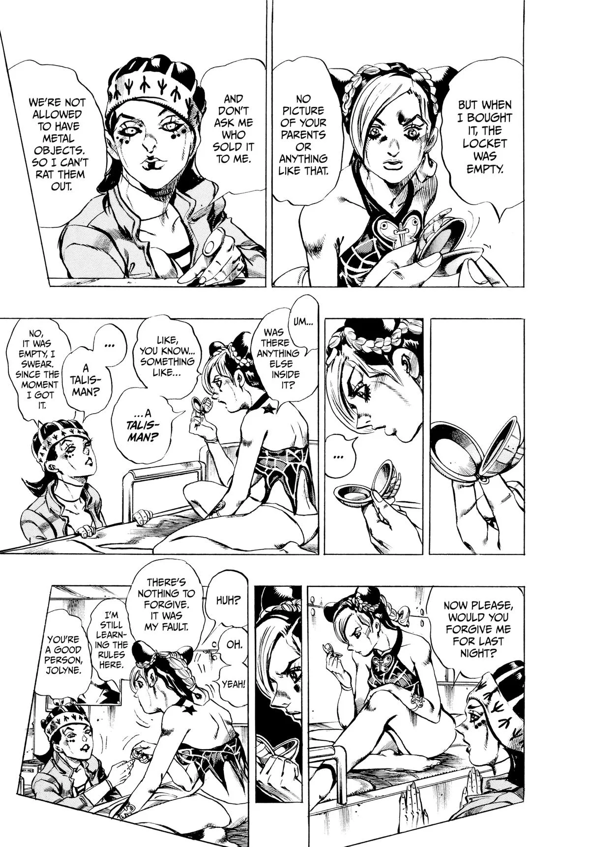 JoJo's Bizarre Adventure - Part 6 - Stone Ocean, chapter 5, page 4